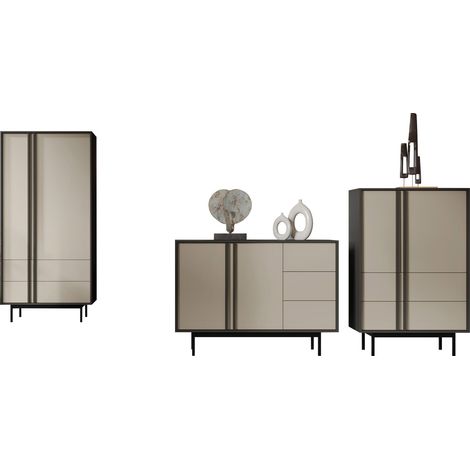 Conjunto de salón Levali 116, Beige