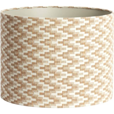 Light & Living - lampenschirm - Jinx - braun - textil - E27 -