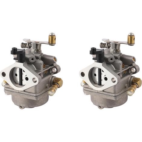 2X Assemblage de Carburateur pour F6 4 Temps 6HP 6BX-14301-10 6BX-14301-11 6BX-14301-00 (1/5)