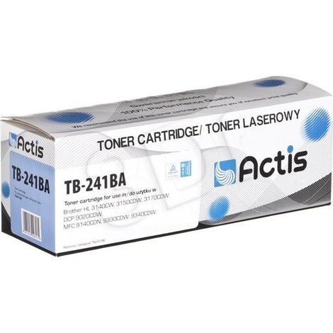 Tóner ACTIS TB-241BA: repuesto para Brother TN-241BK, 2500 páginas