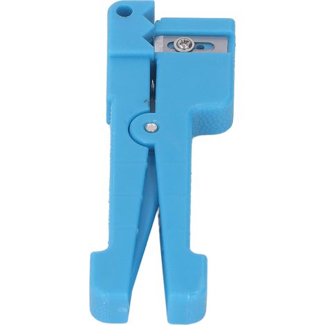 Pince à dénuder pour câbles à fibres optiques avec ressort de rappel, outil de coupe pour dénuder les tubes de câbles coaxiaux de 3,2 à 5,6 mm (1/5)