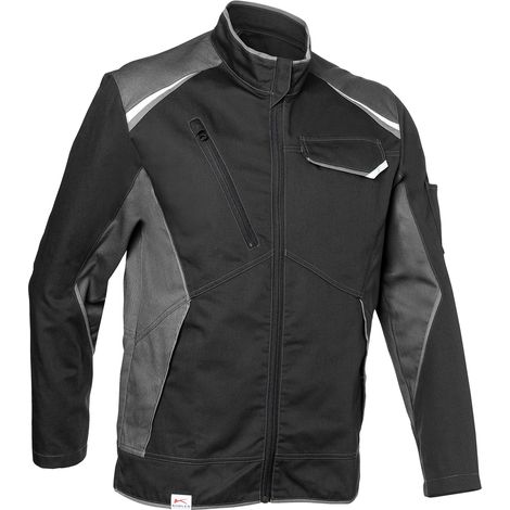 Kübler Jacke ICONIQ 1140 schwarz/anthrazit Gr. L (1/4)