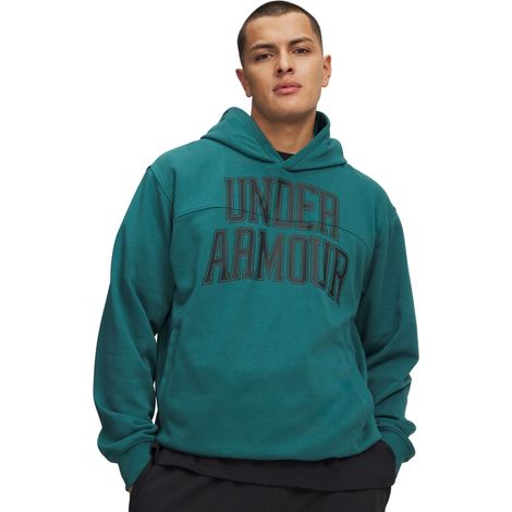 Sweat à capuche graphique Under Armour Rival LW pour homme, taille XL (1/3)
