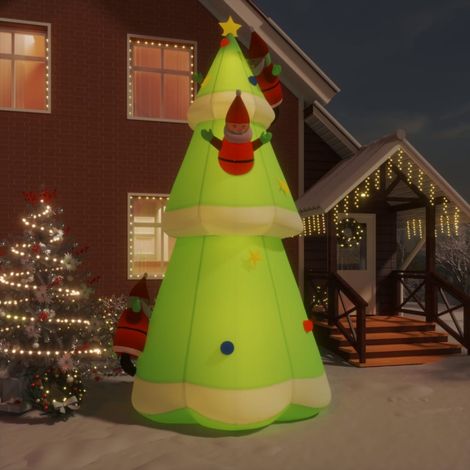 Albero di Natale Gonfiabile con LED 500 cm vidaXL (1/5)