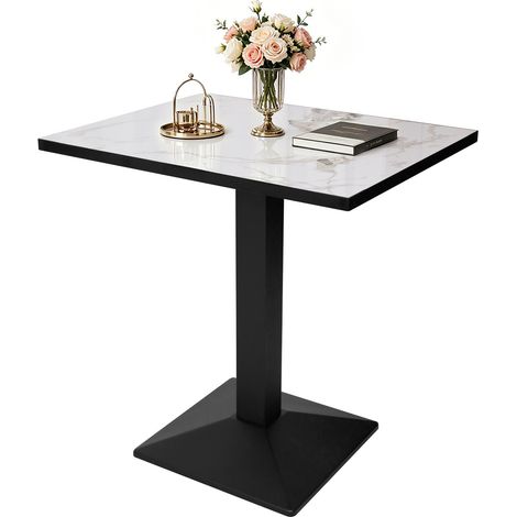 Modern Dinning Table Rectangular Sintered Stone Dinner Table for Cafe Restaurant Home