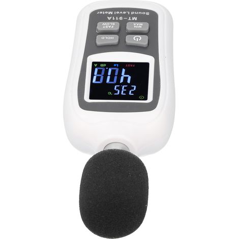 Sonomètre MT-911A, mini-testeur de niveau sonore numérique 35 dB-135 dB (1/5)