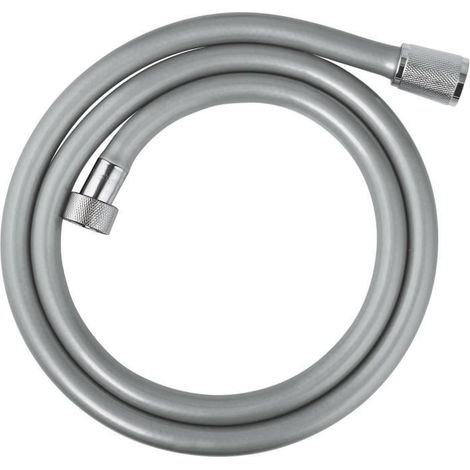 GROHE FLEXIBLE TUYAU DE DOUCHE SALLE DE BAINS VITALIOFLEX TREND, TUYAU DE DOUCHE 1250MM, ANTI-PLIURES, FINITION BRILLANTE, RACCO (1/5)