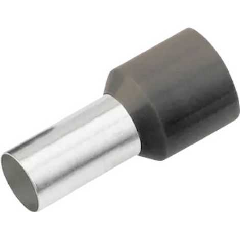 Cimco 187120 Capocorda 1.5 mm² Parzialmente isolato Nero 100 pz.