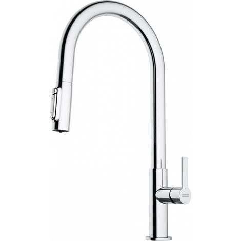 Franke MARIS SLIM CLEAR WATER. Tipo di beccuccio: Standard, Colore del prodotto: Cromo, Materiale del rubinetto: Ottone. Altezza (max): 44,1 cm - 120.0730.870 (1/5)