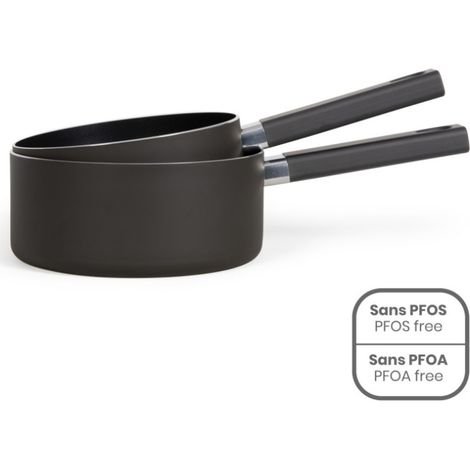 Set mit 2 aluminiumpfannen 18/20 cm - Livoo - MEP154N (1/5)