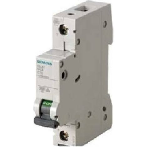 Disyuntor 1P C 4A 6kA AC sentron 5SL6104-7