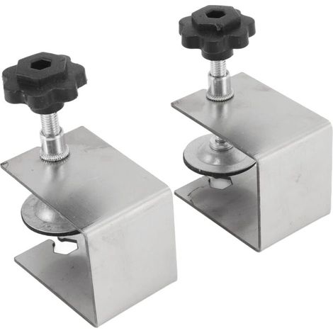 2pcs Drawer Front Installation Fixing Clips, Drawer Front Mounting Clips for Woodworking, (1/4)