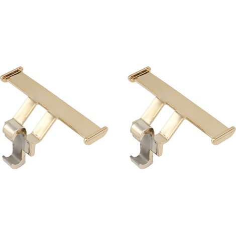 1 paire de sabots décorés d'ailerons de queue, pantoufles en ABS, pendentif décoratif d'aileron de queue, galvanoplastie (1/5)