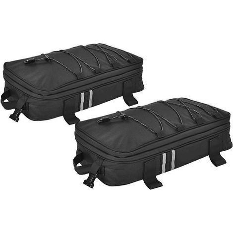 Set mit 2 Motorrad-Reisetaschen aus Aluminium (1/5)