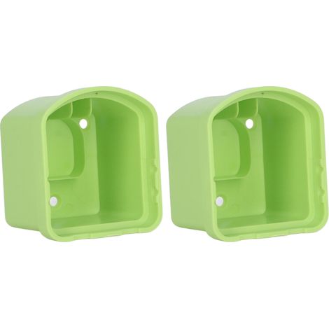 Lot de 2 supports de rangement muraux pour batteries 18 V, compatibles avec les accessoires pour outils électriques Ryobi. (1/5)