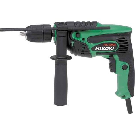 Hikoki – Perceuse visseuse à percussion 550 W – FDV16VB2 – Mandrin auto-serrant – Poignée SoftGrip – Pour béton armé et bois dur (1/5)