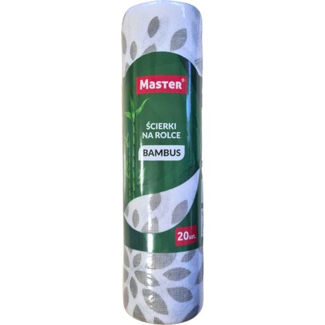Rollo de tela de bambú Master, 20 piezas (1/3)