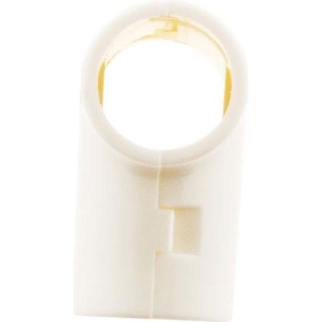 Lot de 2 Tés pour tube IRL Ø16mm - Blanc - Zenitech