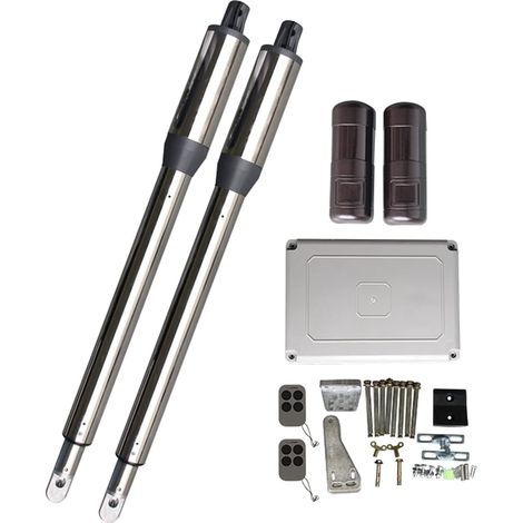 25 0KG Type d'ouverture de Porte ou Porte d'ouverture de Porte de la Porte de Garage battante PKM-C01 Porte Automatique(Brown) (1/5)