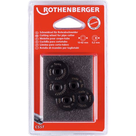 ROTHENBERGER  Rueda  de  corte  CSST,  tubo  corrugado  (5  unidades)  -  1000002077