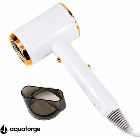 Sèche cheveux compact 800 W air chaud froid séchage rapide (1/5)