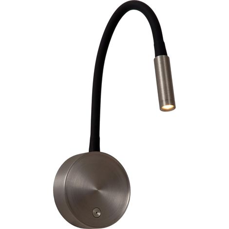 Lampe de chevet Asja Métal brossé à dimmable - 41206/03/15 (1/2)