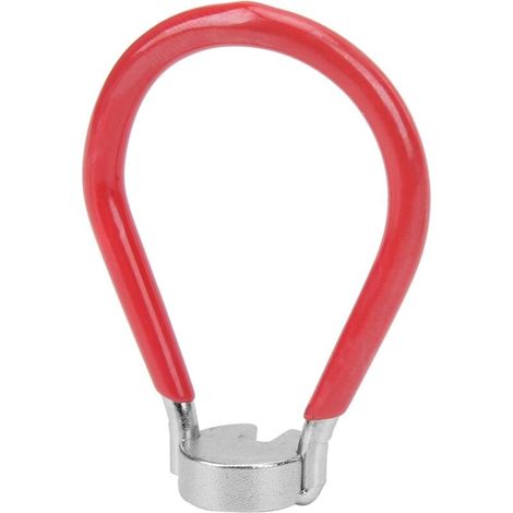 4 Stahlschlüssel für die Reparatur von Fahrradspeichen (rot) (1/4)