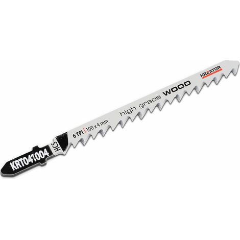 Lot de 2 lames de scie HCS Kreator  pour bois dur