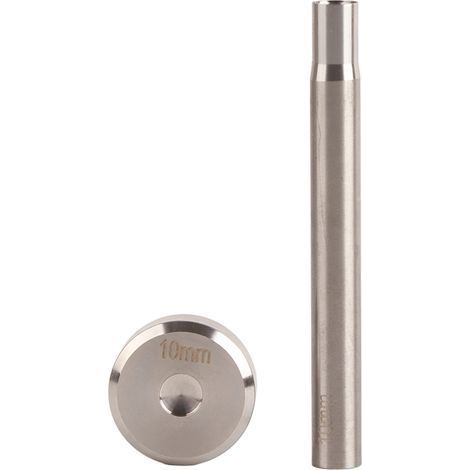 10-mm-Doppelnietsetzset für Leder, Knopfmontagewerkzeug mit Sockel, Bastelstanzset (1/5)