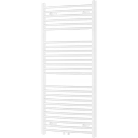 Radiador secatoallas eléctrico 620W 120x60x5,6cm, Blanco (1/4)