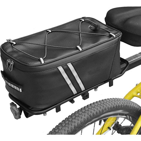 7-Liter-wasserdichte Fahrrad-Hinterradtasche mit Regenschutz