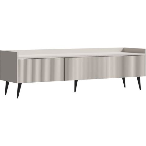Mueble TV Mirfivu 105 , Número de puertas: 0, Número de cajones: 0, 150x45x41cm (1/4)