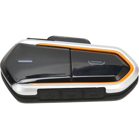 Casque audio Bluetooth stéréo à réduction de bruit pour moto, étanche IP54, sans fil, Bluetooth 5.0, pour casque de moto