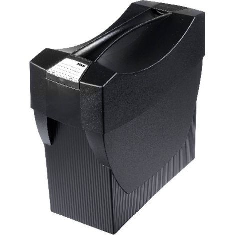 [NEUWERTIG] B-Ware Han Hängemappenbox SWING-PLUS KARMA 19018-13 Öko-Schwarz mit Köcher 397x154mm (1/2)