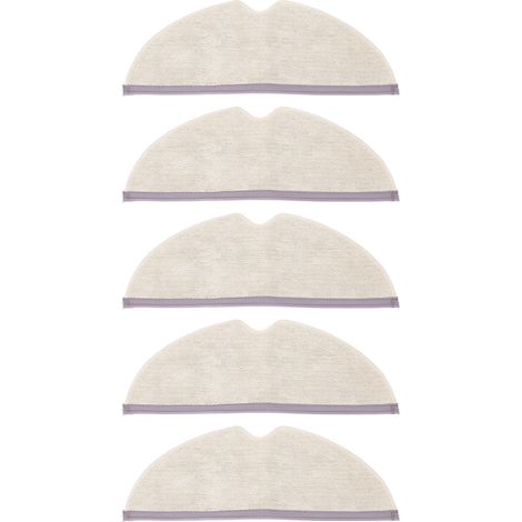 Panni in microfibra lavabili per Xiaomi S50 S51 - Confezione da 5 panni assorbenti di alta qualità per una pulizia efficace dei pavimenti duri. (1/5)