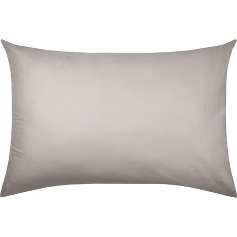 Taie Taille 50x70 cm 100% Coton Biologique Couleur Lin Modèle Horizon Linge de lit pour Maison Doux et Confortable (1/5)