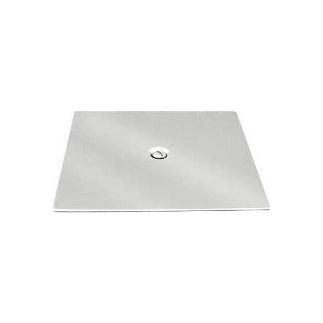 PLAQUE EN ACIER CARRÉE Dimensions : 150 x 150 mm