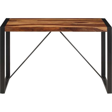 Maison Exclusive - Tavolo da Pranzo 120x60x76 cm in Legno Massello di Acacia (1/5)