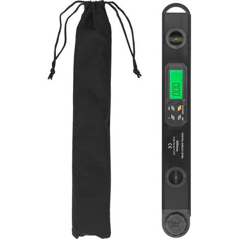 400mm LCD Digital Spirit Level in Aluminum Alloy for Woodworking (1/5)