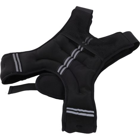 Gilet lesté pour hommes et femmes, idéal pour l'entraînement, la musculation, la course à pied, le fitness et la marche. Respirant et confortable. (1/5)