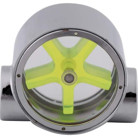Indicateur de débit d'eau - Alliage de tungstène G1 / 4" Standard Femelle à Filetage Femelle de l'eau de Refroidissement Informatique Indicateur de débit (1/5)