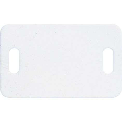 BN-PL - TARGHETTA DI IDENTIFICAZIONE PER FASCETTE IN NYLON 26,4X16,2 ( 100 pz.)