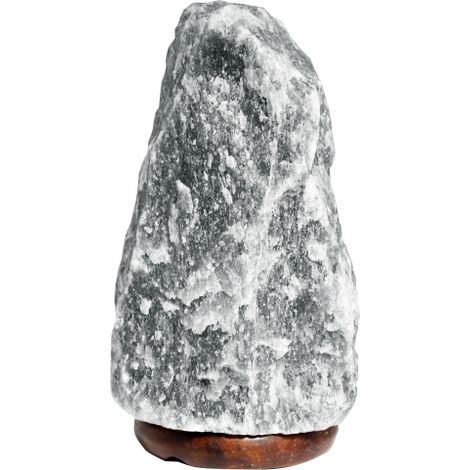 Lampe au Sel Naturel Gris de l'Himalaya - 3-5kg- Vendu par 1 (1/3)