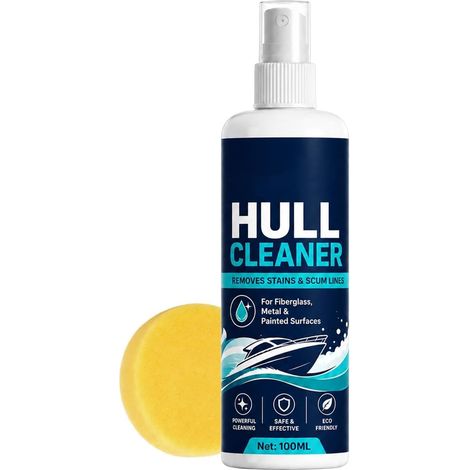 Nettoyant Pour Le Pont De Bateau 100ml Spray Nettoyant Anti-Taches Pour Nettoyant instantané pour bateau Pour une utilisation en mer yacht ponton lac étang en extérieur pêche en eau salée (1/5)