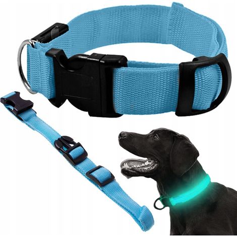 Collier d'éclairage led pour chiens et chats adjustable 59cm (1/5)