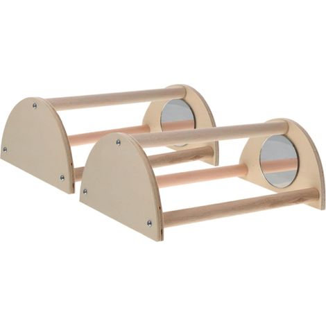 Perchoir Bois pour Poussins Barre de Perchage pour Poules Accessoire pour Poulailler (1/5)
