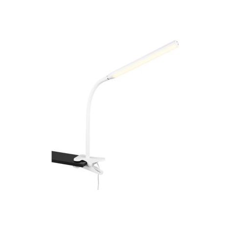 Trio Lighting Flexo LED con Pinza para lectura NEVADA Ajustable y Regulable 600lm 3000+4000+5000K Blanco (1/5)