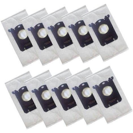 Lot de 10 sacs de rechange pour aspirateur Electrolux S Bag Classic EL200F EL8500 - Accessoires (1/5)