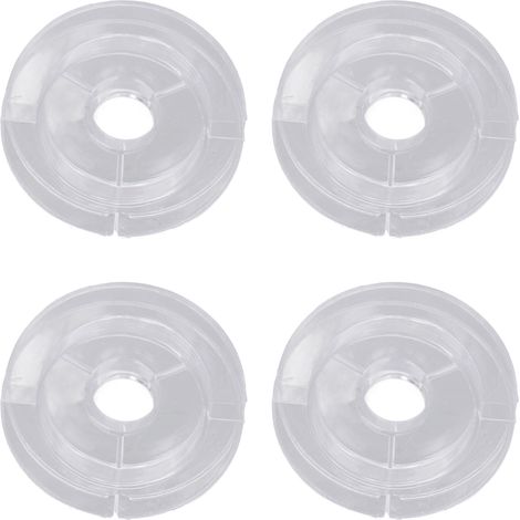 20 Bobines de Couture Transparentes en Acrylique 50mm pour Machine à Coudre, Léger et Durable (1/5)