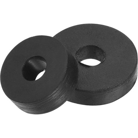 Kit de 100 embouts plats en caoutchouc sourcing map, diamètre extérieur 11 mm et 13,8 intérieur 4 3